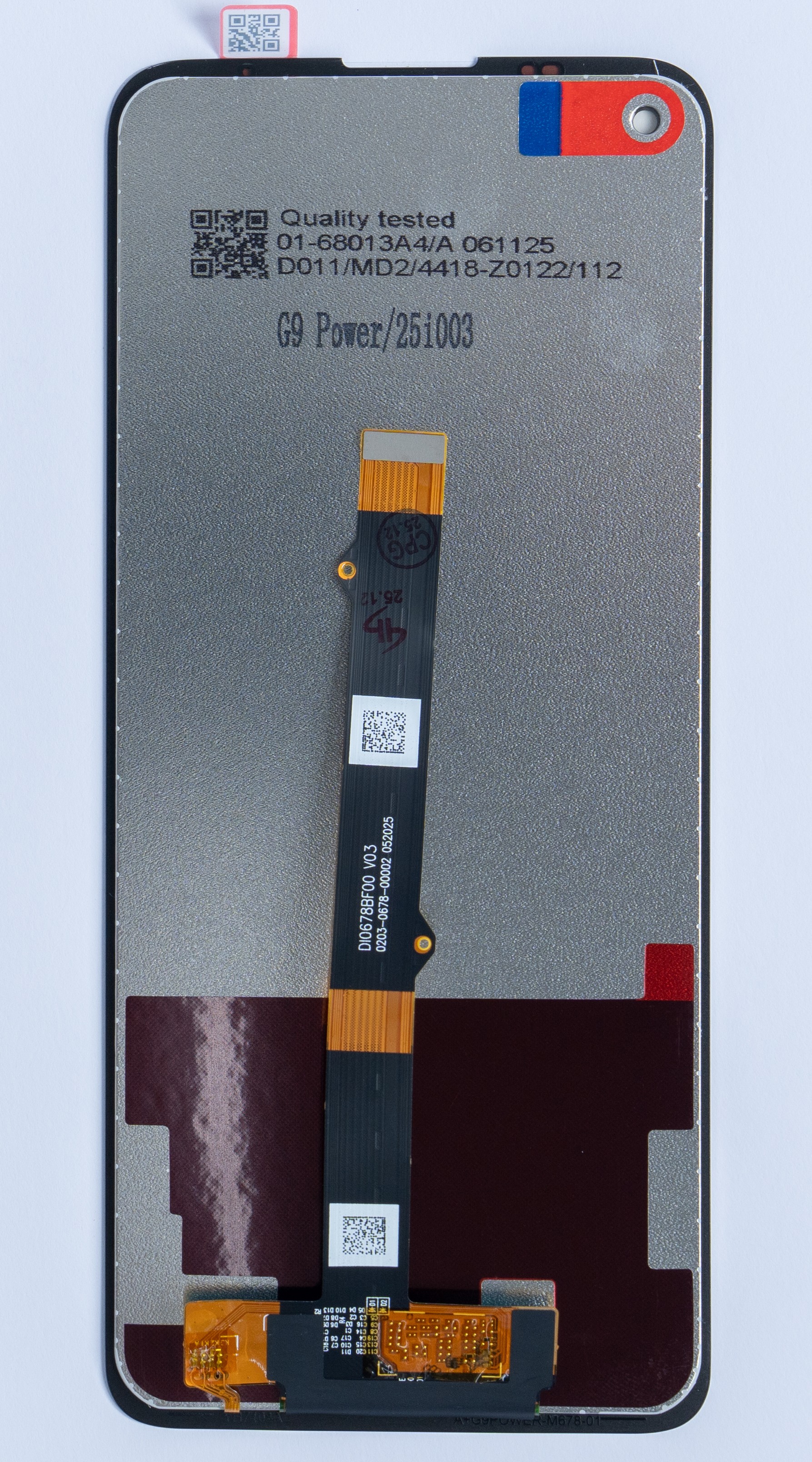 PANTALLA MOTOROLA G9 POWER original sin marco 