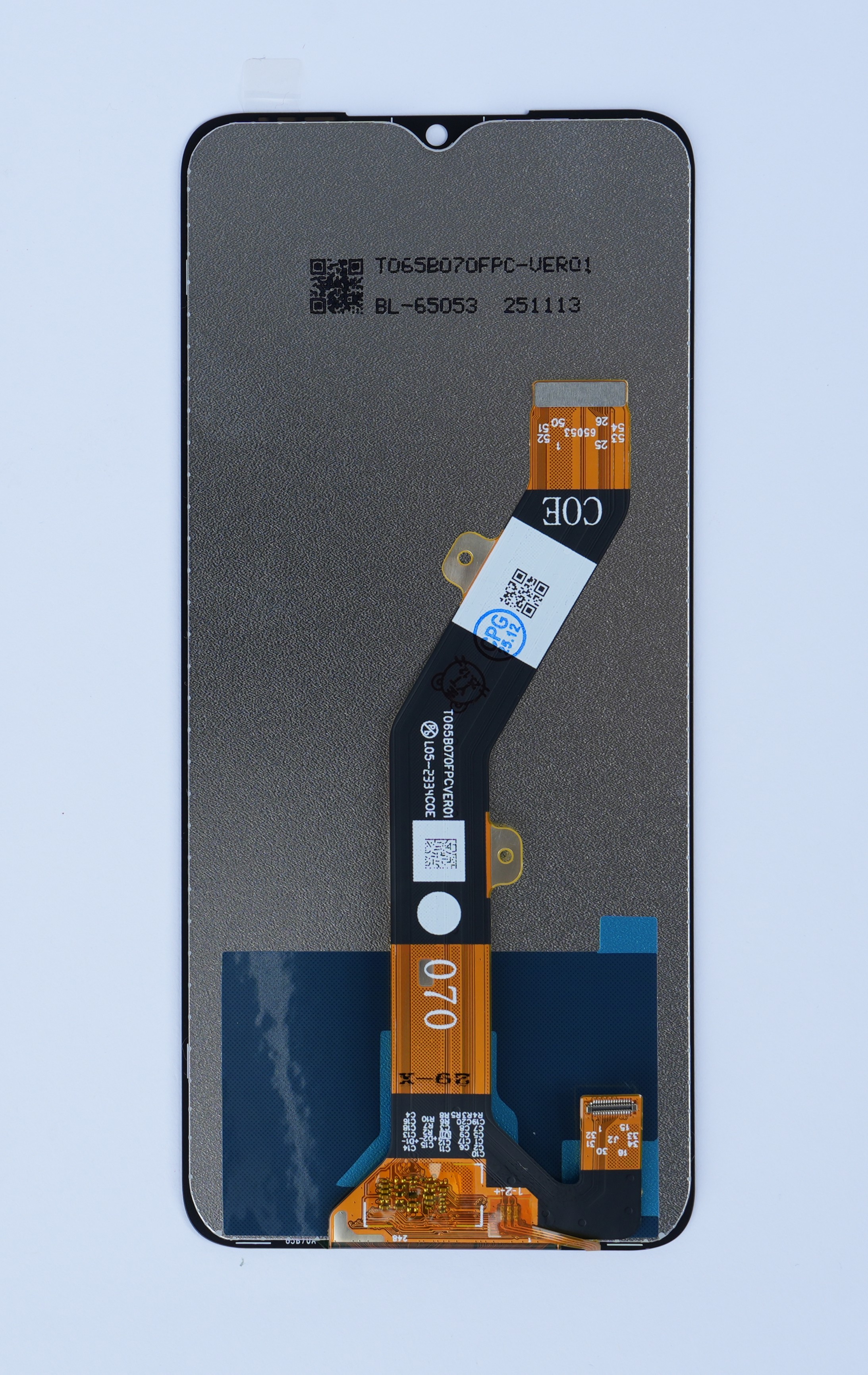 PANTALLA ZTE A54 original sin marco